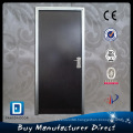 Fangda Wood Grain PVC Filmed Israeli Security Metal Steel Residentail Iron Door